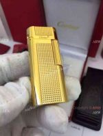 Cartier lighter Replica for sale Yellow gold for Men